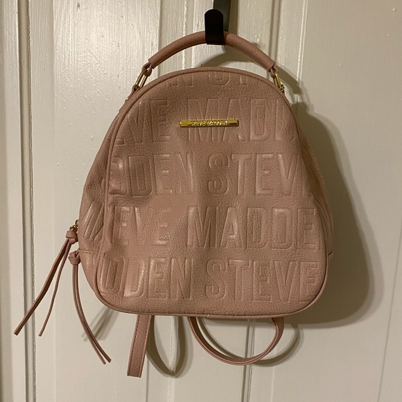 STEVE MADDEN BLUSH LOGO MEDIUM BACKPACK - Picture 8 of 14